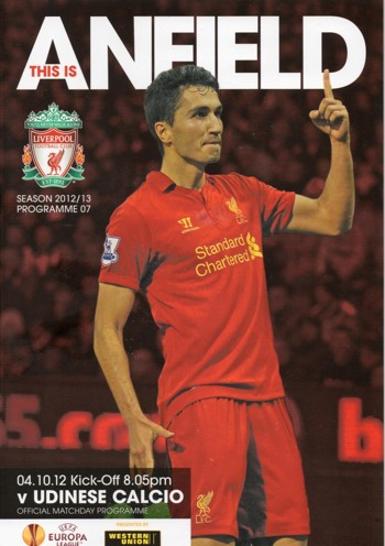 Match programme
